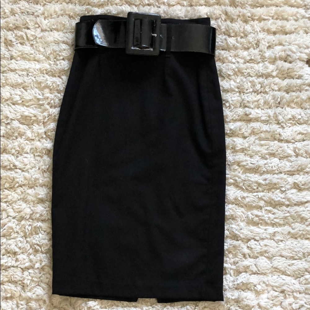 Robert Rodriguez Black pencil skirt
